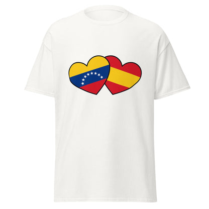 Camiseta Corazones Venezuela y España